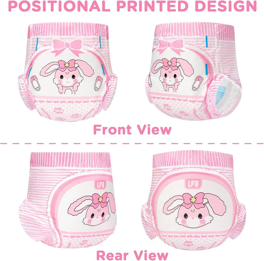 Littleforbig 保育園セット ABDL Amazon.com: Littleforbig Adult Printed Diaper 10 Pieces